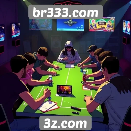 Exploração da comunidade de jogadores no br333.com